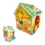 Kids Wooden Busy House