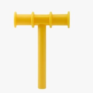 Speech Therapy T-Shaped Chewy Tube-YELLOW