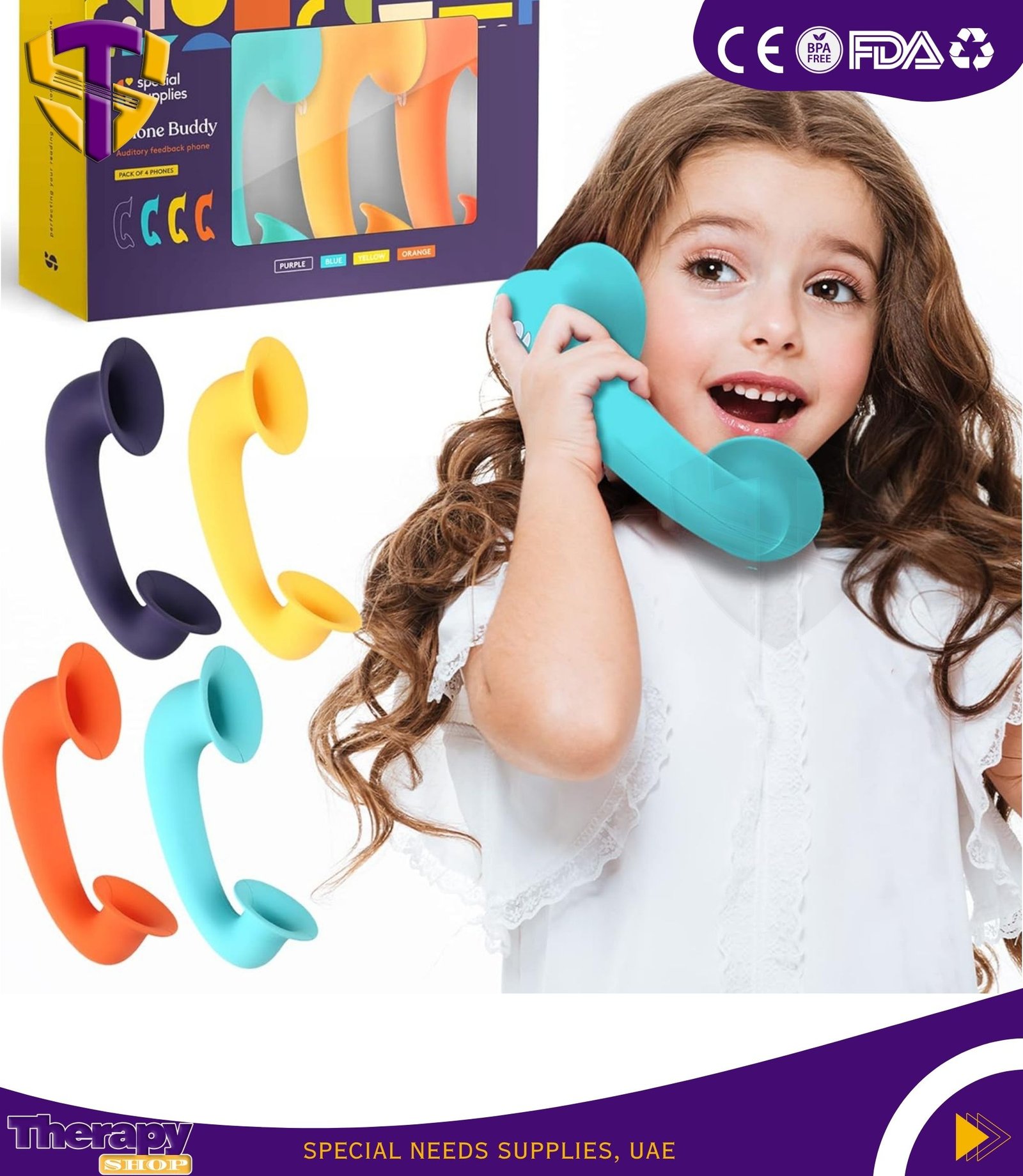 Auditory Feedback Phones 4PCS Pack Auditory Feedback Phones 4PCS Pack