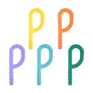 P-Shape Silicone Chew Teether