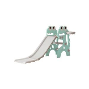 Frog kids Slide with Basketball