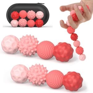Sensory Texture Balls, 8-Pack Tactile Set