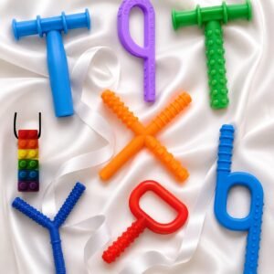 Chewy Teether Sensory Chew Set – 8-Piece