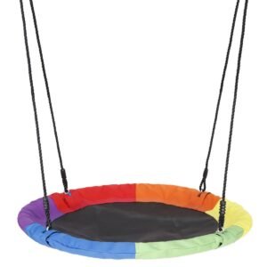 80 cm Rainbow Tree Swing For Kids